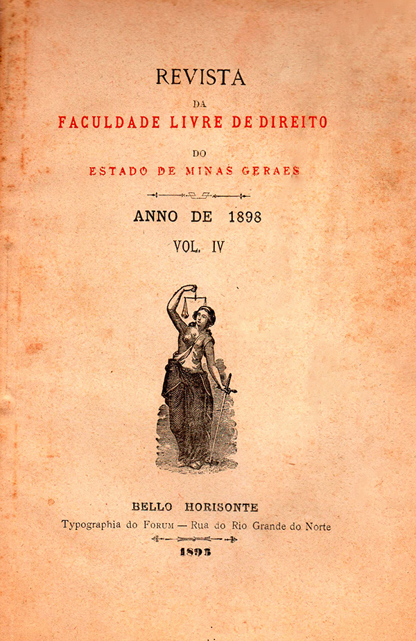 REVISTA DA FACULDADE DE DIREITO DA UFMG